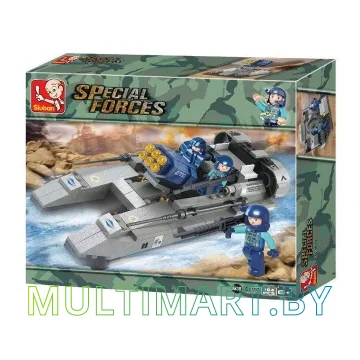Конструктор Sluban M38-B0197 Боевой катер картинка 4